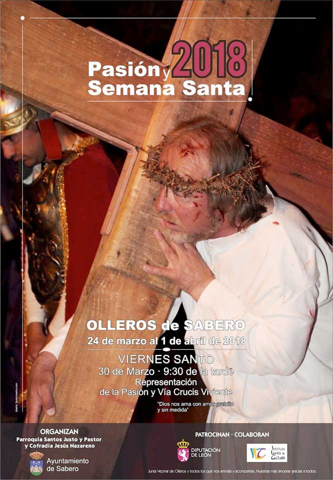 Semana Santa en Olleros de Sabero 2018 Olleros de Sabero